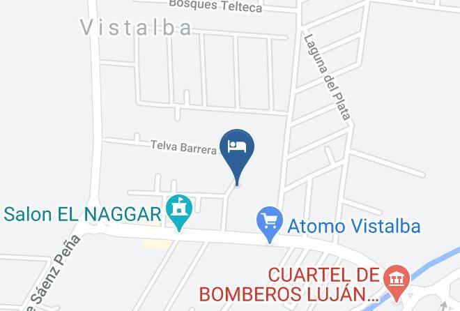 Lujan De Cuyo - Cabanas Vistalba Maps