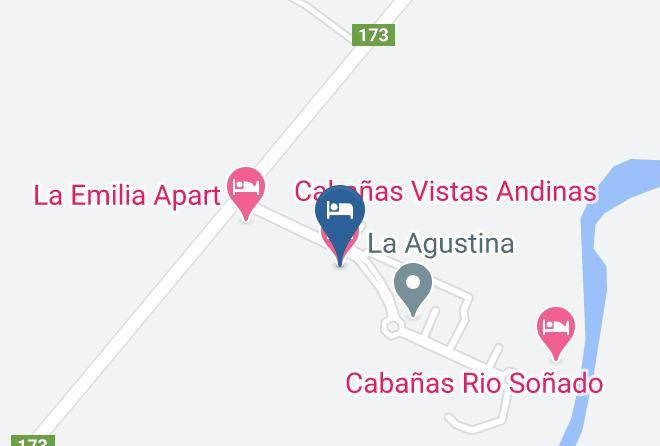 San Rafael - Cabanas Vistas Andinas Maps