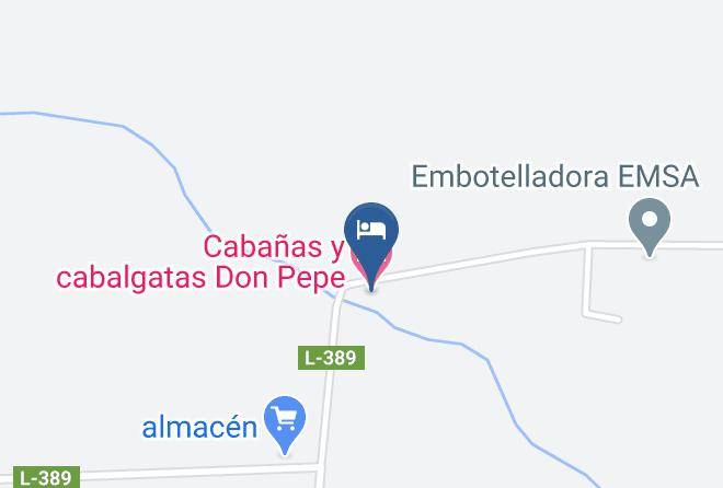 Linares Province - Cabanas Y Cabalgatas Don Pepe Maps
