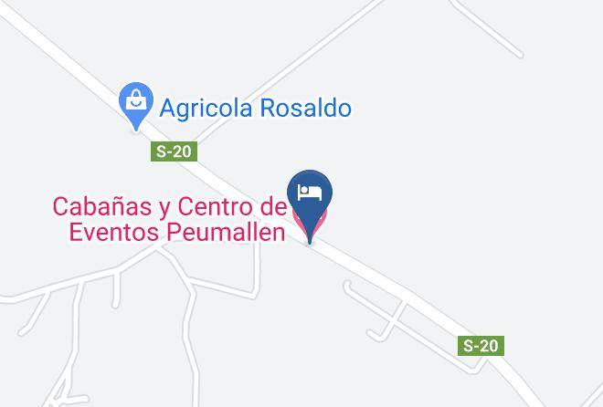 Cautin Province - Cabanas Y Centro De Eventos Peumallen Maps