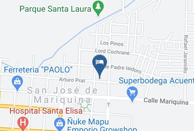 Valdivia Province - Cabanas Y Hospedaje Maps