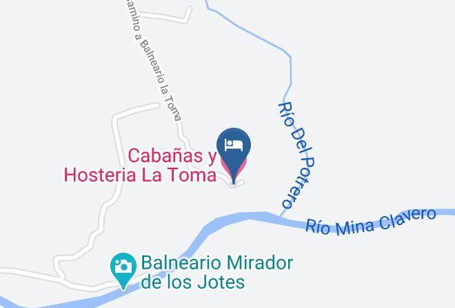 San Alberto Department - Cabanas Y Hosteria La Toma Maps