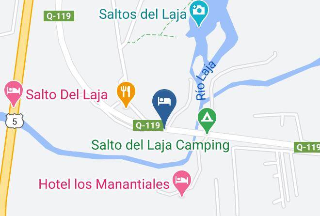 Los Angeles - Cabanas Y Restaurante Arcos Maps