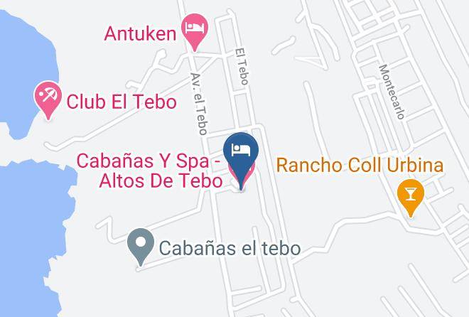Valparaiso Province - Cabanas Y Spa Altos De Tebo Maps