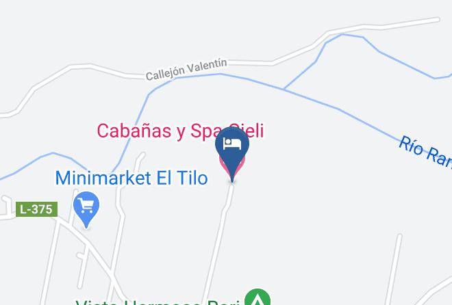 Linares Province - Cabanas Y Spa Cieli Maps