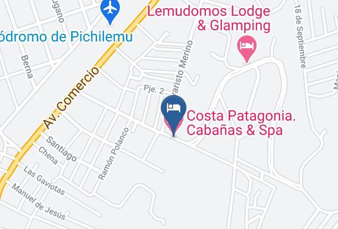 Cardenal Caro Province - Costa Patagonia Cabanas & Spa Maps