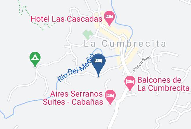 Calamuchita Department - Cabanas Y Suitesterra Nostra Maps