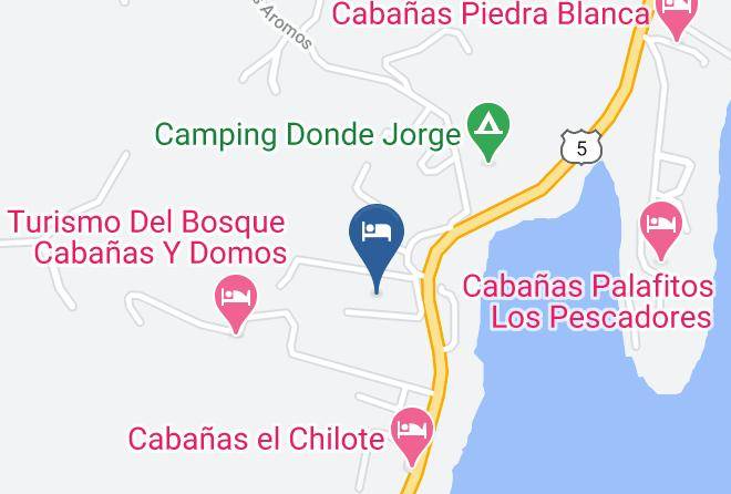 Chiloe Province - Cabanas Yessi Maps