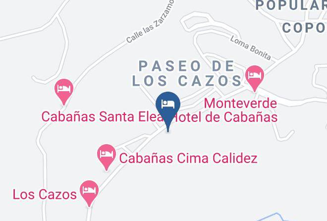 Mazamitla - Cabanas Zepeda Maps
