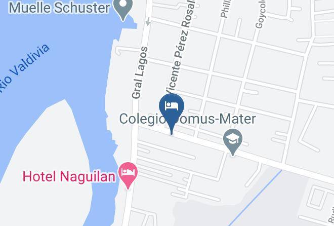 Valdivia Province - Cabanas Zu Hause Maps