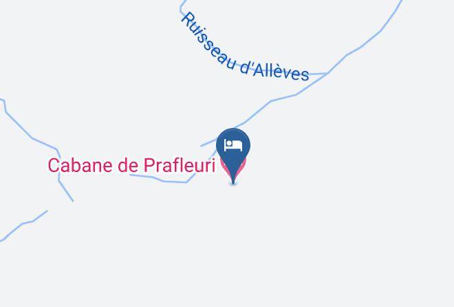 Herens - Cabane De Prafleuri Maps