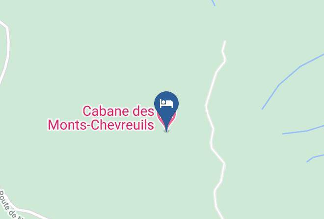 Pays D Enhaut - Cabane Des Monts Chevreuils Maps