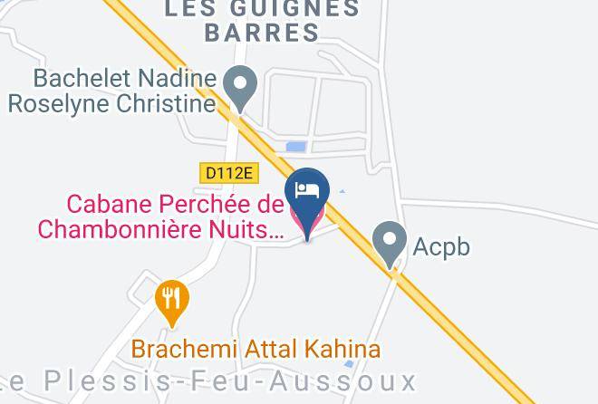 Seine Et Marne - Cabane Perchee De Chambonniere Nuits Insolites Proche Paris Maps