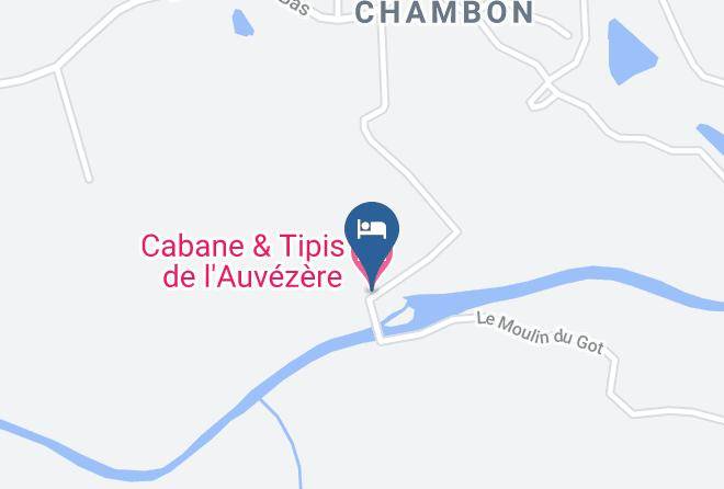 Dordogne - Cabane & Tipis De L'auvezere Maps
