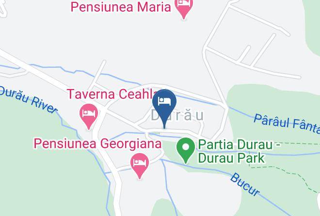 Ceahlau - Cabanele Dochita Ceahlau Maps