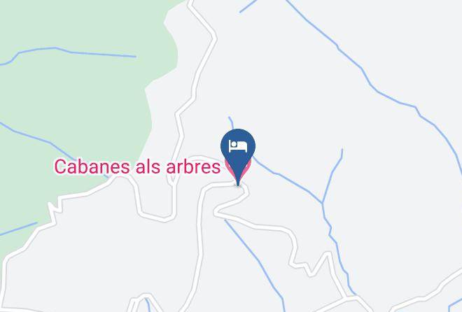 Girona - Cabanes Als Arbres Maps