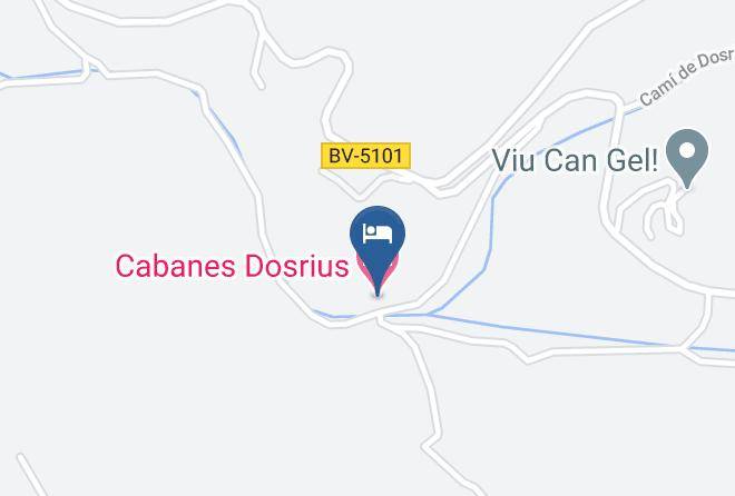 Barcelona - Cabanes Dosrius Maps