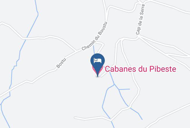 Hautes Pyrenees - Cabanes Du Pibeste Maps