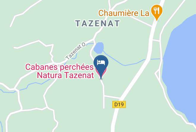 Puy De Dome - Cabanes Perchees Natura Tazenat Maps
