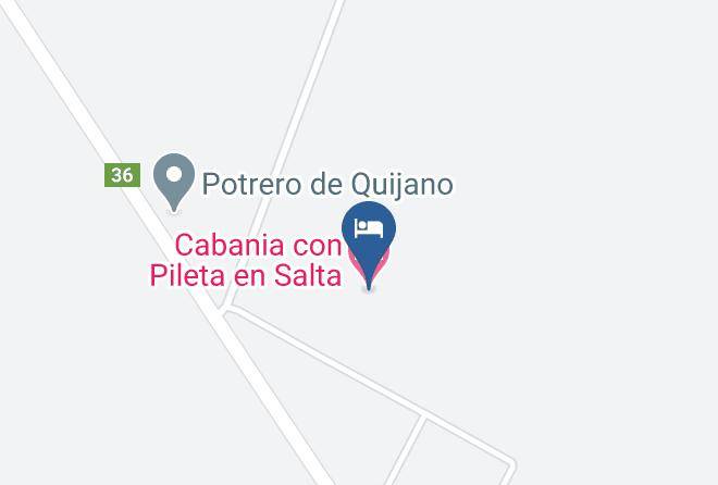 Rosario De Lerma - Cabania Con Pileta En Salta Maps