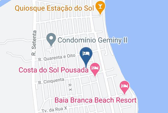 Tamandare - Cabaninha Azul Maps