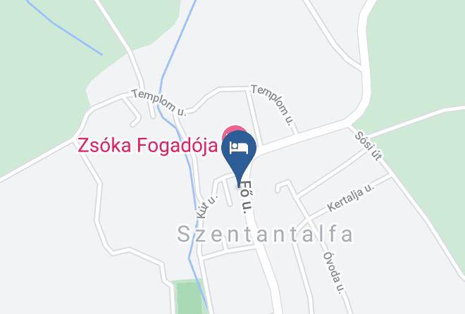 Szentantalfa - Cabernet Vendeghaz Maps