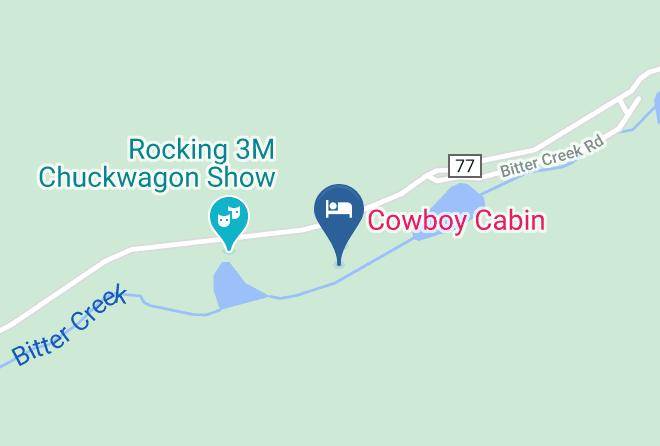 Taos - Cabin By The Creek Maps