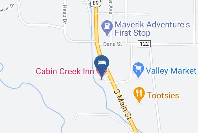 Lincoln - Cabin Creek Inn Maps