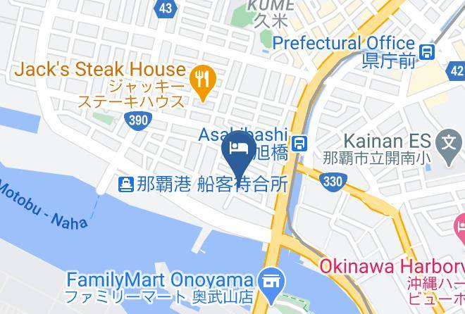 Naha City - Cabin & Hotel Retime Maps