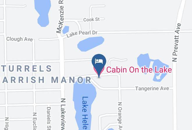 Volusia - Cabin On The Lake Maps