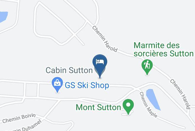 Brome Missisquoi Regional County Municipality - Cabin Sutton Maps