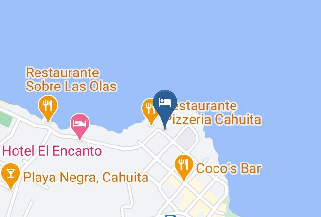 Talamanca - Cabinas Arrecife Maps