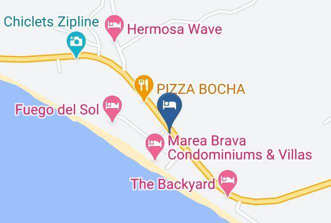 Garabito - Cabinas Brisa Del Mar Maps