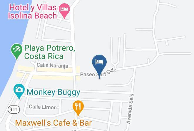 Cabinas Cristina Map