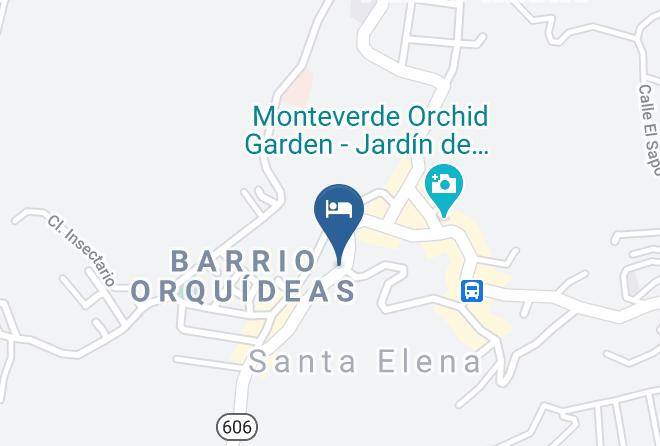 Monte Verde - Cabinas Eddy B&b Maps