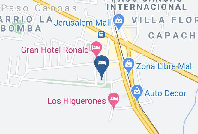 Corredores - Cabinas El Parqueo Maps