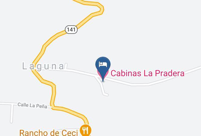 Alfaro Ruiz - Cabinas La Pradera Maps