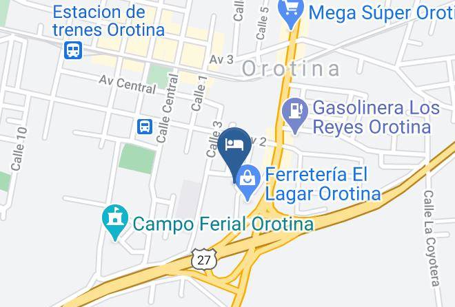 Cabinas Los Faroles Map
