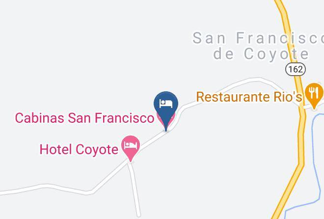 Nandayure - Cabinas San Francisco Maps
