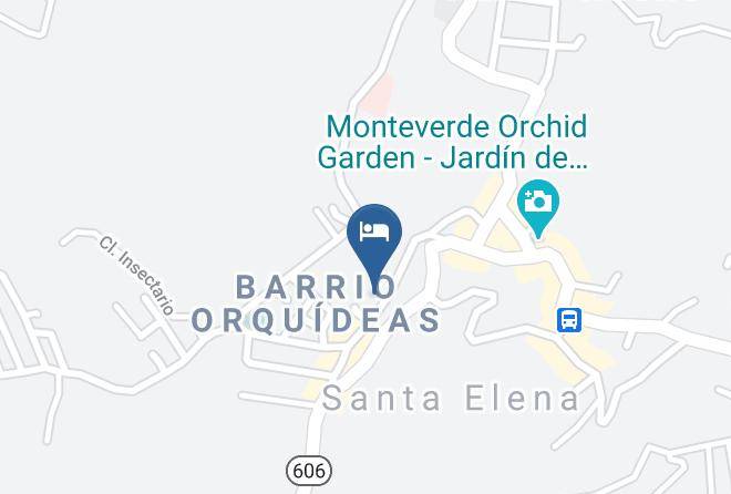 Cabinas Vista Al Golfo Map