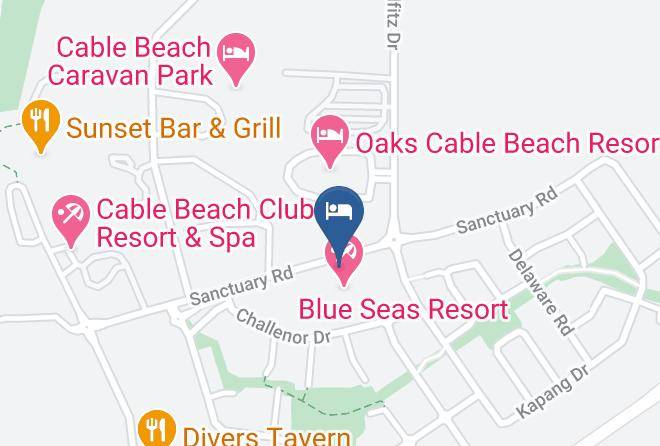 Broome - Cable Beach Backpackers Maps