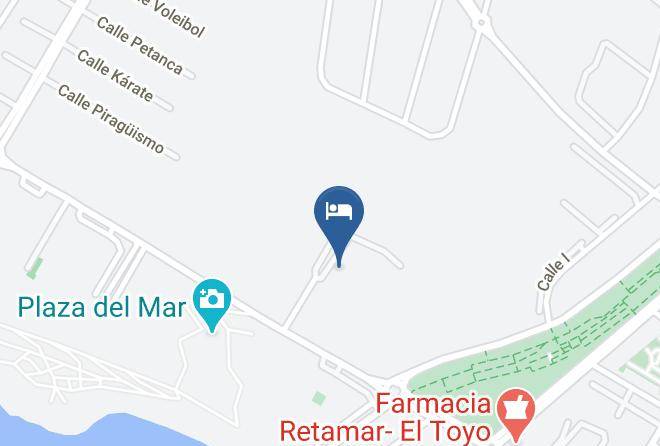 Cabo De Gata Hotel Map