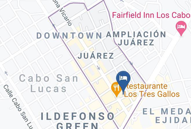 Los Cabos - Cabo Inn Maps