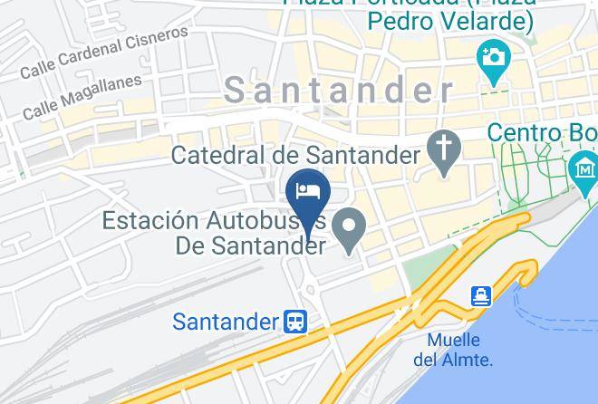 Santander - Cabo Mayor Maps