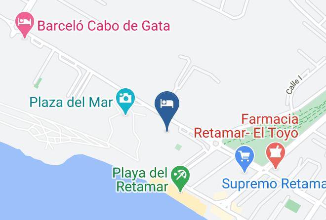 Almeria - Cabogata Beach Hotel & Spa Maps