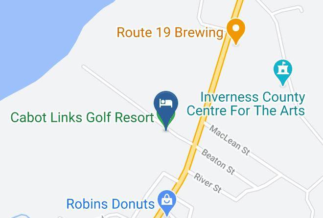 Inverness - Cabot Links Golf Resort Maps