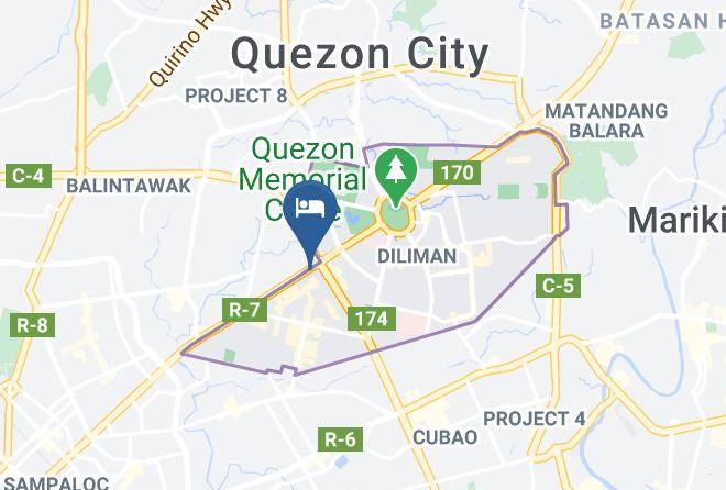 Metro Manila - Cacao Hotel Maps