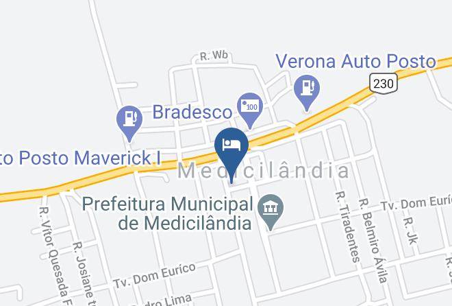 Cacau Palace Hotel Map