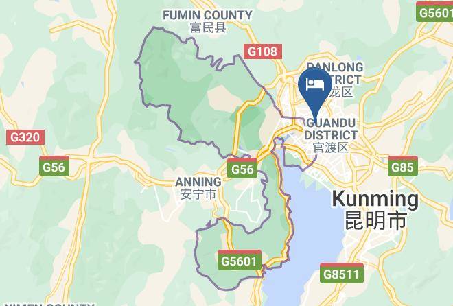 Kunming - Cachet Boutique Kunming Artime Maps