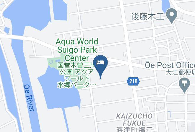 Kaizu City - Cachoeira Komono Maps